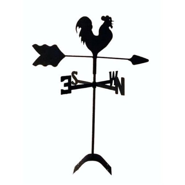The Lazy Scroll The Lazy Scroll roosterroof Rooster Chicken Roof Mount Weathervane roosterroof - main